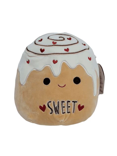 Squishmallows Official 8 inch Chanel the Cinnamon Roll